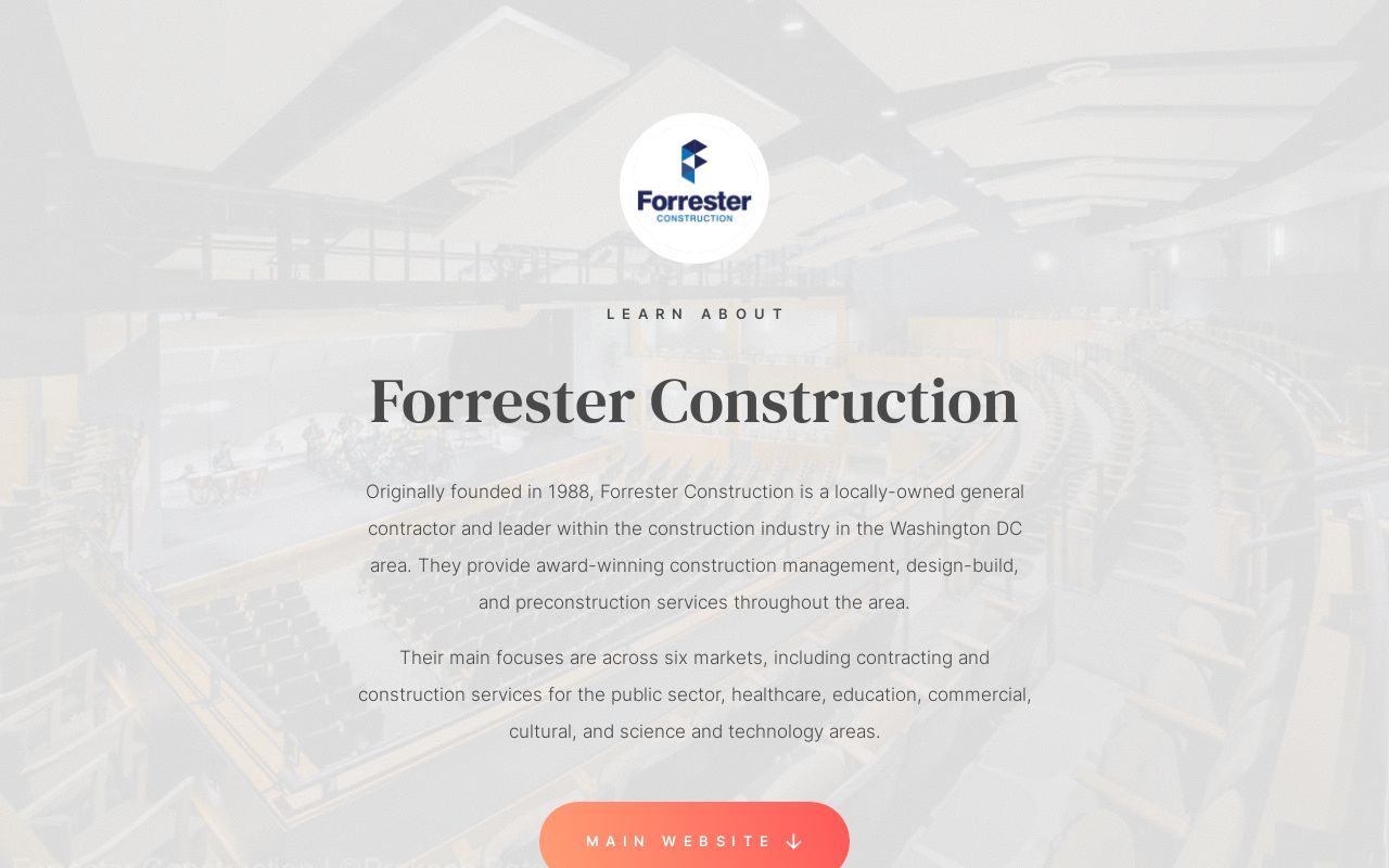 Forrester Construction's Overview